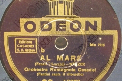 Al mare - (Fenati - Lucchi) - Valzer - Fantini canta il ritornello - 1936-1937