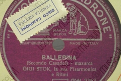 Ballerina - (Secondo Casadei) - Mazurka - Gigi Stok la sua fisa e ritmi - 29-10-1957