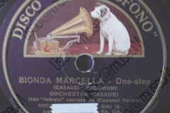 Bionda Marcella - (S.Casadei - Pacchioni) - One-step - canta il refrain G. Fantini - 1935