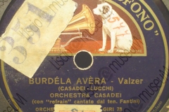 Burdèla avèra - (Secondo Casadei - Lucchi) - Valzer - refrain cantato dal ten. Fantini