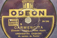 Carmencita - (Secondo Casadei - Primo Lucchi) 1936-1937
