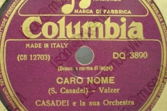 Caro nome - (Secondo Casadei) - Valzer - 12-10-1950