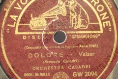 Dolore - (Secondo Casadei) - Valzer - 30-10-1946