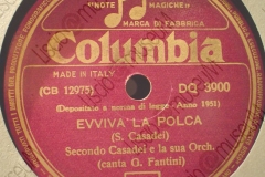 Evviva la polca - (Secondo Casadei) - Polca - canta G. Fantini - 14-11-1951