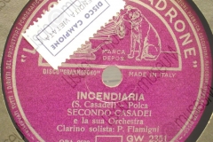 Incendiaria - (Secondo Casadei) - Polca - clarino solista Pino Flamigni - 11-07-1957