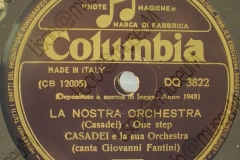 La nostra orchestra - (Secondo Casadei) - One-step - canta G. Fantini - 22-06-1948