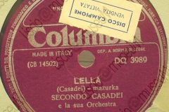 Lella - (Secondo Casadei) - Mazurka - 25-07-1956