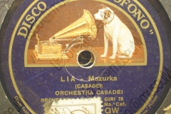 Lia - (Secondo Casadei) - Mazurka - 1935