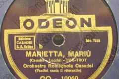 Marietta Mariù - (S.Casadei - P.Lucchi) 1936-1937