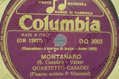 Montanaro - (Secondo Casadei) - Valzer - fisarmonica solista P. Vincenzi - 14-11-1952