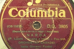 Narda - (P.Lucchi) - Fox tror - Orchestra Casadei - canta G. Fantini - 30-10-1946