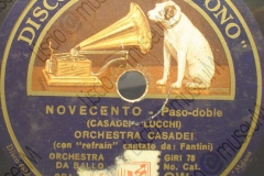 Novecento - (Secondo Casadei) - Paso-doble - canta il refrain G. Fantini - 1935-1936