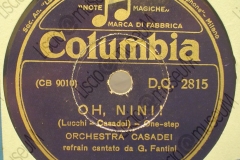 Oh, Ninì - (S.Casadei - P.Lucchi) 1936-1937