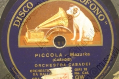 Piccola - (Secondo Casadei) - Mazurka - 1936