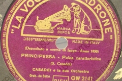 Principessa - (Secondo Casadei) - Polca caratteristica - 11-10-1950