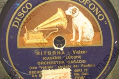 Ritorna - (Secondo Casadei - Lucchi) - Valzer - refrain cantato da G Fantini - 1936