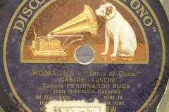 Romagna - Inno al Duce - (Casadei - Lucchi) - tenore Ferdinando Buda