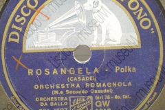 Rosangela - (Secondo Casadei) - Polca - 1932