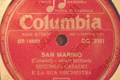 San Marino - (Secondo Casadei) - Valzer brillante - 05-07-1956