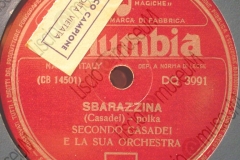 Sbarazzina - (Secondo Casadei) - Polca - 05-07-1956