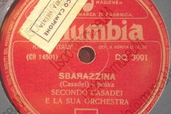 Sbarazzina - (Secondo Casadei) - Polca - 05-07-1956