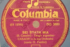 Sei stata mia - (Secondo Casadei) - Tango Argentino - canta G. Fantini - 12-10-1950