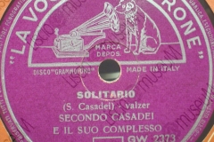 Solitario - (Secondo Casadei) - Valzer - 22-06-1958