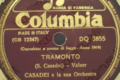 Tramonto - (Secondo Casadei) - Valzer - 21-06-1949
