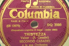 Tristezza - (Secondo Casadei) - Valzer - 14-11-1951