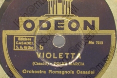 Violetta - (Secondo Casadei) - Polca-marcia - 1936