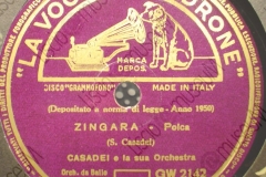 Zingara - (Secondo Casadei) - Polca - 11-10-1950