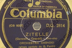 Zitelle - (Garavelli - Casadei) - One-step - refrain cantato da G. Fantini - 1940-1941