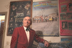 GAMBETTOLA, FORLI'-CESENA. ABITAZIONE DI ERMANNO FOGLI, MAESTRO DI BALLO TRADIZIONALE ROMAGNOLO (WALZER, POLKA, MAZURKA, TANGO). MANIFESTI, POSTER PUBBLICITARI, IMPIANTO STEREO E DI AMPLIFICAZIONE. FOTOGRAFIE REALIZZATE NELL'AMBITO DELLA CAMPAGNA FOTOGRAFICA LISCIO@MUSEUM 2008, MUSEO DELLA MUSICA E DEL BALLO TRADIZIONALI ROMAGNOLI. FOLK