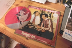FAENZA, RAVENNA. ABITAZIONE DI FRANCESCO LEGA, COLLEZIONISTA DI DISCHI, MUSICASSETTE, LP, CD CHE RIGUARDANO MUSICISTI ROMAGNOLI. 45 GIRI CON SECONDO E RAOUL CASADEI. FOTOGRAFIE REALIZZATE NELL'AMBITO DELLA CAMPAGNA FOTOGRAFICA LISCIO@MUSEUM 2008, MUSEO DELLA MUSICA E DEL BALLO TRADIZIONALI ROMAGNOLI. FOLK