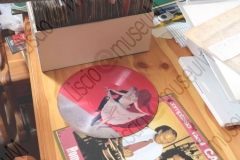 FAENZA, RAVENNA. ABITAZIONE DI FRANCESCO LEGA, COLLEZIONISTA DI DISCHI, MUSICASSETTE, LP, CD CHE RIGUARDANO MUSICISTI ROMAGNOLI. 45 GIRI CON SECONDO E RAOUL CASADEI. FOTOGRAFIE REALIZZATE NELL'AMBITO DELLA CAMPAGNA FOTOGRAFICA LISCIO@MUSEUM 2008, MUSEO DELLA MUSICA E DEL BALLO TRADIZIONALI ROMAGNOLI. FOLK