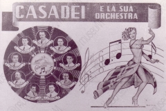 01496_Orchestra Casadei 1949 - Locandina anni