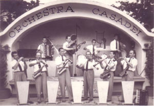 Orchestra Casadei a Fratta Terme 1947 